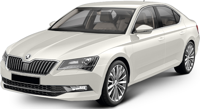 SKODA Superb Белый